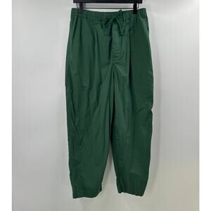 Women's Green Wide Leg Pants